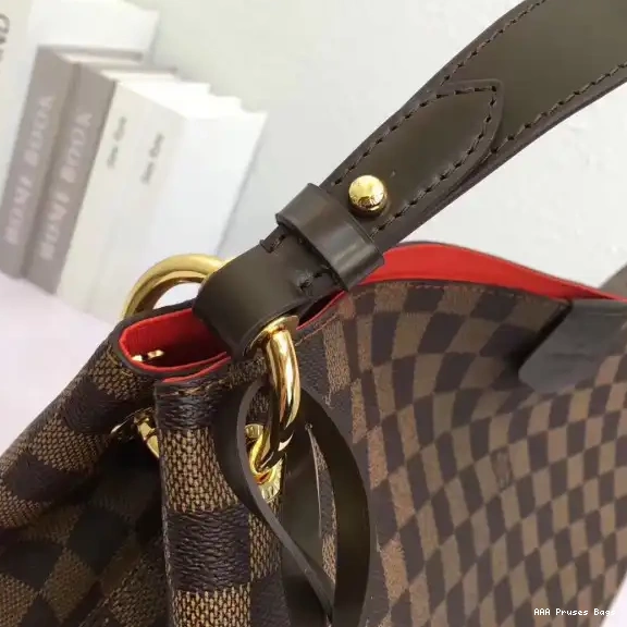 AAA Pruses Bags MM GRACEFUL Vuitton Louis 0603
